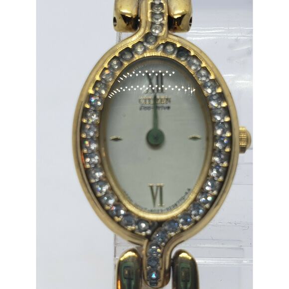 Citizen Lady Gold Eco-Drive Watch 5c0166